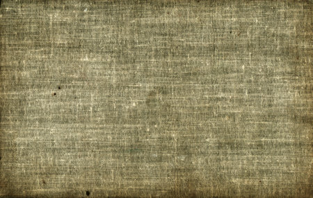 Dirty stained linen striped textured sacking vintage backgroundの写真素材