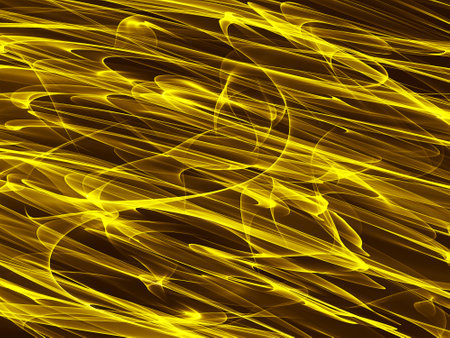 No AI generated computer drawing pattern black backgroundの写真素材