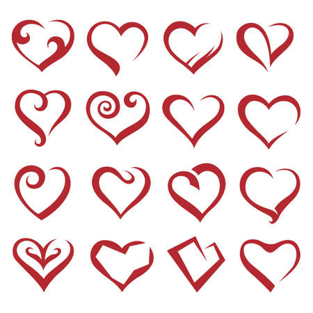 heartsのイラスト素材