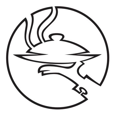 restaurant iconのイラスト素材