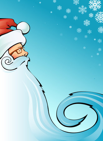 santa claus vector imageのイラスト素材