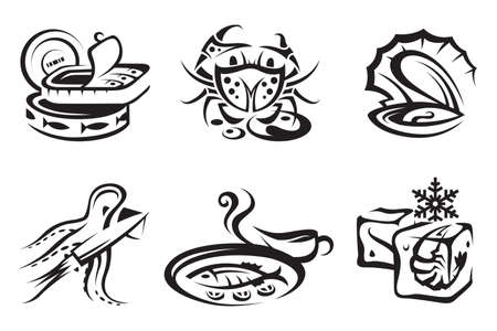 seafoodのイラスト素材
