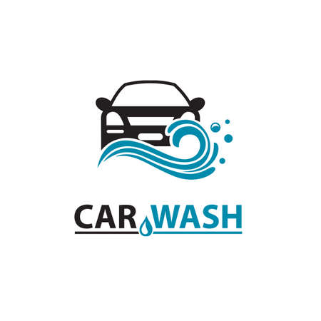 car wash service icon isolated on white backgroundのイラスト素材