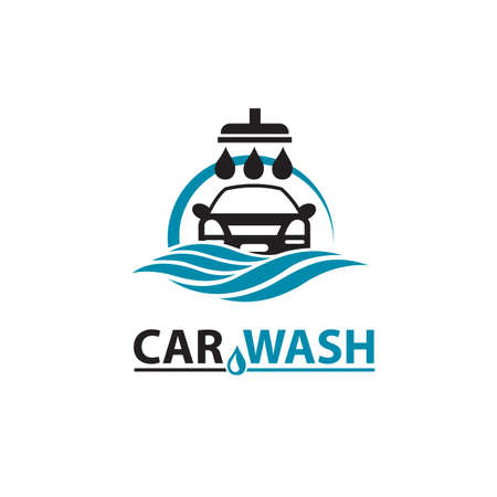 car wash service icon isolated on white backgroundのイラスト素材