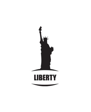 American symbol statue of liberty imageのイラスト素材