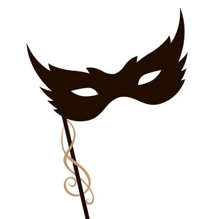 carnival mask imageのイラスト素材
