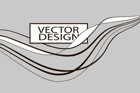 abstract linear backgroundのイラスト素材