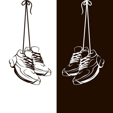 image with shoesのイラスト素材