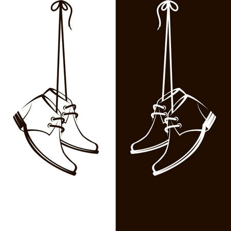 image with shoesのイラスト素材