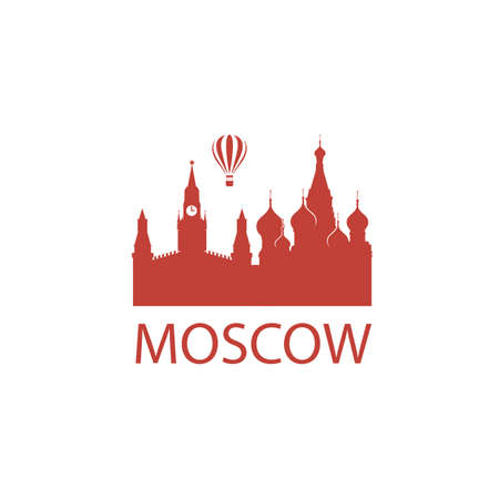 illustration of moscow landmarkのイラスト素材