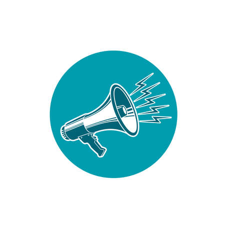 illustration of megaphoneのイラスト素材