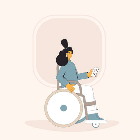 Social media networking app. Audio chat. Talking with friends with voice and phone. Online conference with different people. Vector illustrator.のイラスト素材