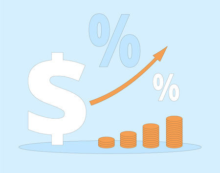 Inflation. Economical finance changes process.