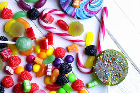 sweet candy jelly bean oの写真素材