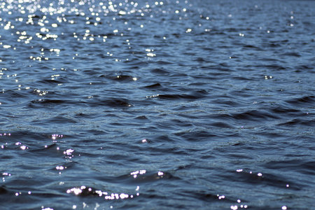 texture of water ripplesの写真素材