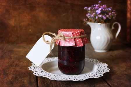 rustic homemade jam