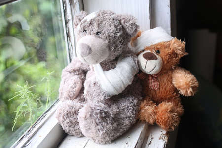 concept pictures never aging toys in an old vintage styleの写真素材