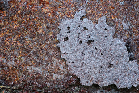 brown texture stained background rusty and shabby metalの写真素材