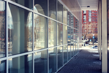 architecture glass arches