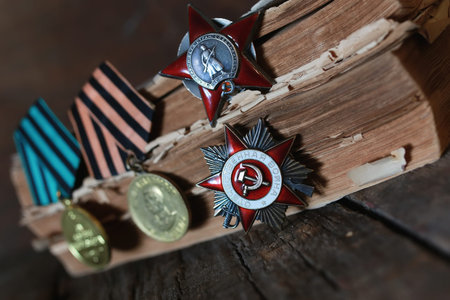 old military awards to participants of military operations during the Second World War