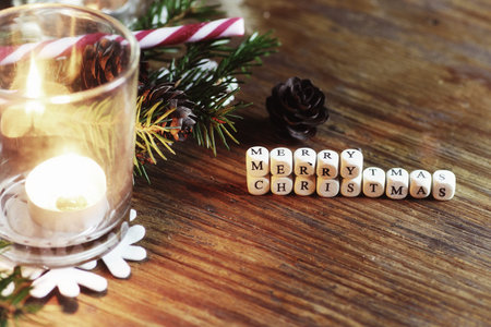 preparation for creating the new year ornaments and decorations to top celebrationsの写真素材