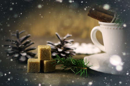 New Year's Eve celebration package gifts and signature cooking festive drinksの写真素材