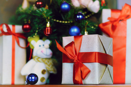 New Year's Eve celebration package gifts and signature cooking festive drinksの写真素材