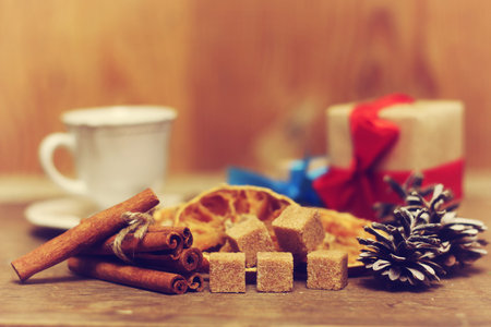 New Year's Eve celebration package gifts and signature cooking festive drinksの写真素材