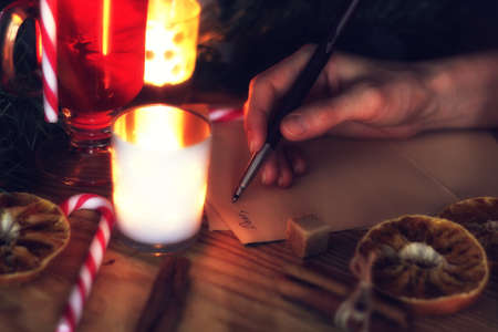 New Year's Eve celebration package gifts and signature cooking festive drinksの写真素材