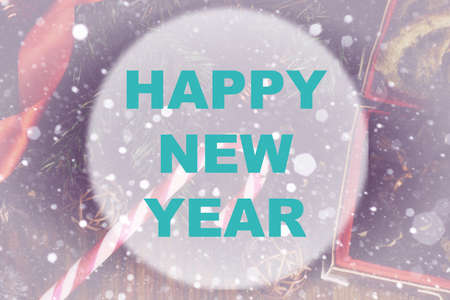 preparation for creating the new year ornaments and decorations to top celebrationsの写真素材