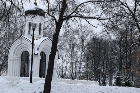 Winter Park Churchの写真素材