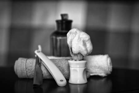 razor shaving accessories razorの写真素材