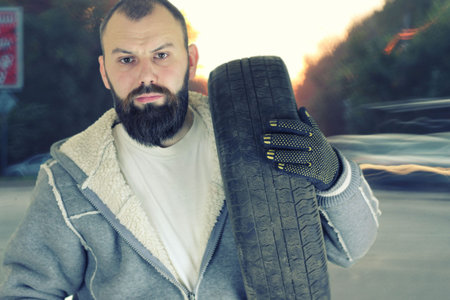 auto repair tire for the rubber wheels corporate wheel series