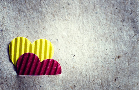 festive background and pozdravtelnaya card ornaments for the celebration of Valentine's Dayの写真素材