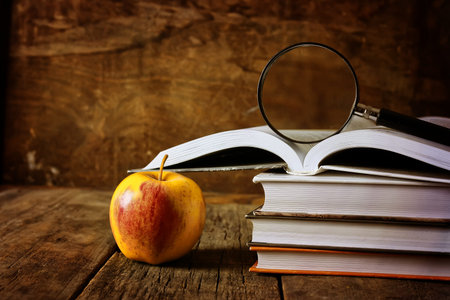 various vintage elements on old worn backgrounds different conceptsの写真素材