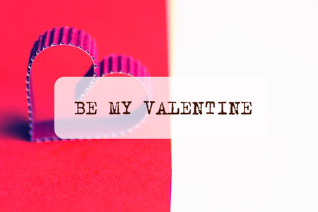 festive background and pozdravtelnaya card ornaments for the celebration of Valentine's Dayの写真素材