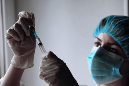 medical equipment tubes and vials for injection and vaccinations