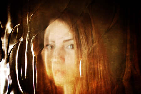 handsome and attractive person indoor in the summer morning