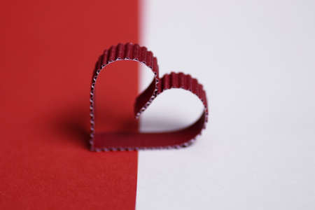 festive background and pozdravtelnaya card ornaments for the celebration of Valentine's Dayの写真素材