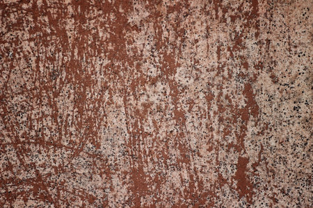 shabby texture of rusty metal with holes and scuffed