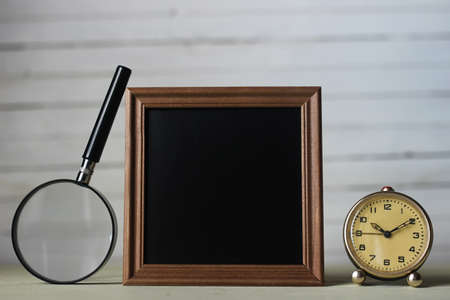 Vintage objects in the composition of the concept of nostalgia of the pastの写真素材