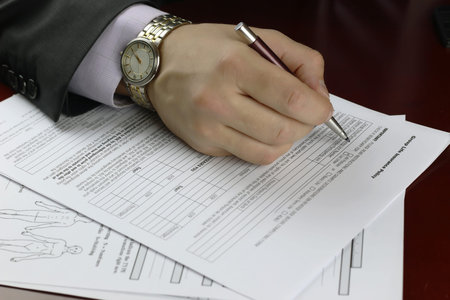 hand signed insurance