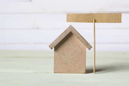 House figurine, property conceptの写真素材