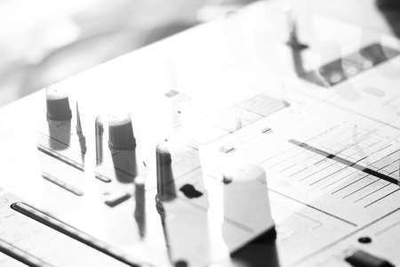 Details of elements and switches of musical DJ keypad
の写真素材