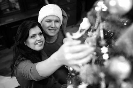 Family in a home on weekendsの写真素材