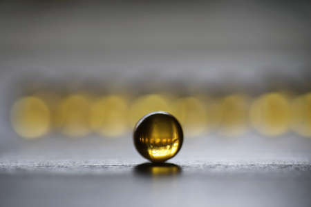 Fish fat. Medical products for the treatment of diseases. The coの写真素材