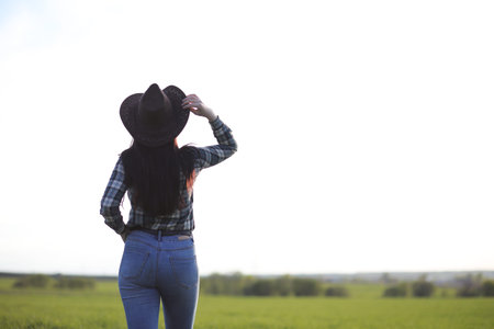 A girl travels the summer in the country