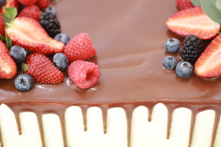 Confectionery flavored cakes for a holiday and a normal breakfastの写真素材