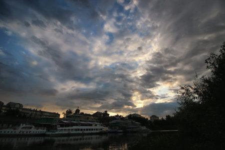 various objects of the summer season in the best of this wonderful periodの写真素材