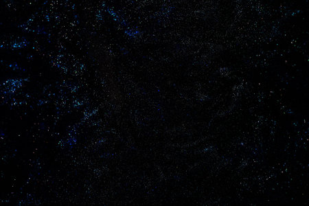 Far and unexplored space universe with stars and nebulae